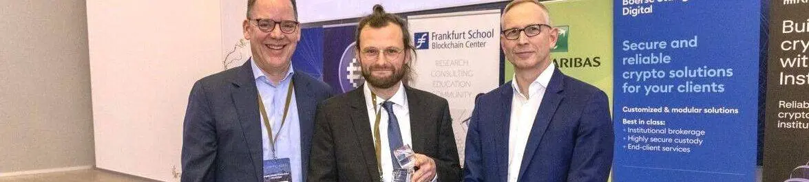 
          Maxi Günnewig wins the Philipp Sandner Award in Digital Finance
  