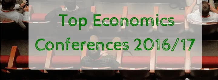 
           Top Economics Conferences 2016/17
  